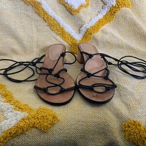 Pour la Victoria Spring 2018 Wooden Heel SIZE: 6.5